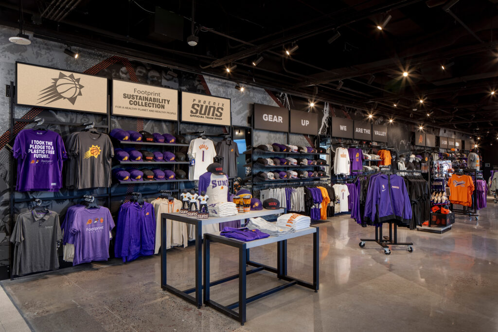 Mesa-based apparel company opens its first store inside Phoenix Suns' arena